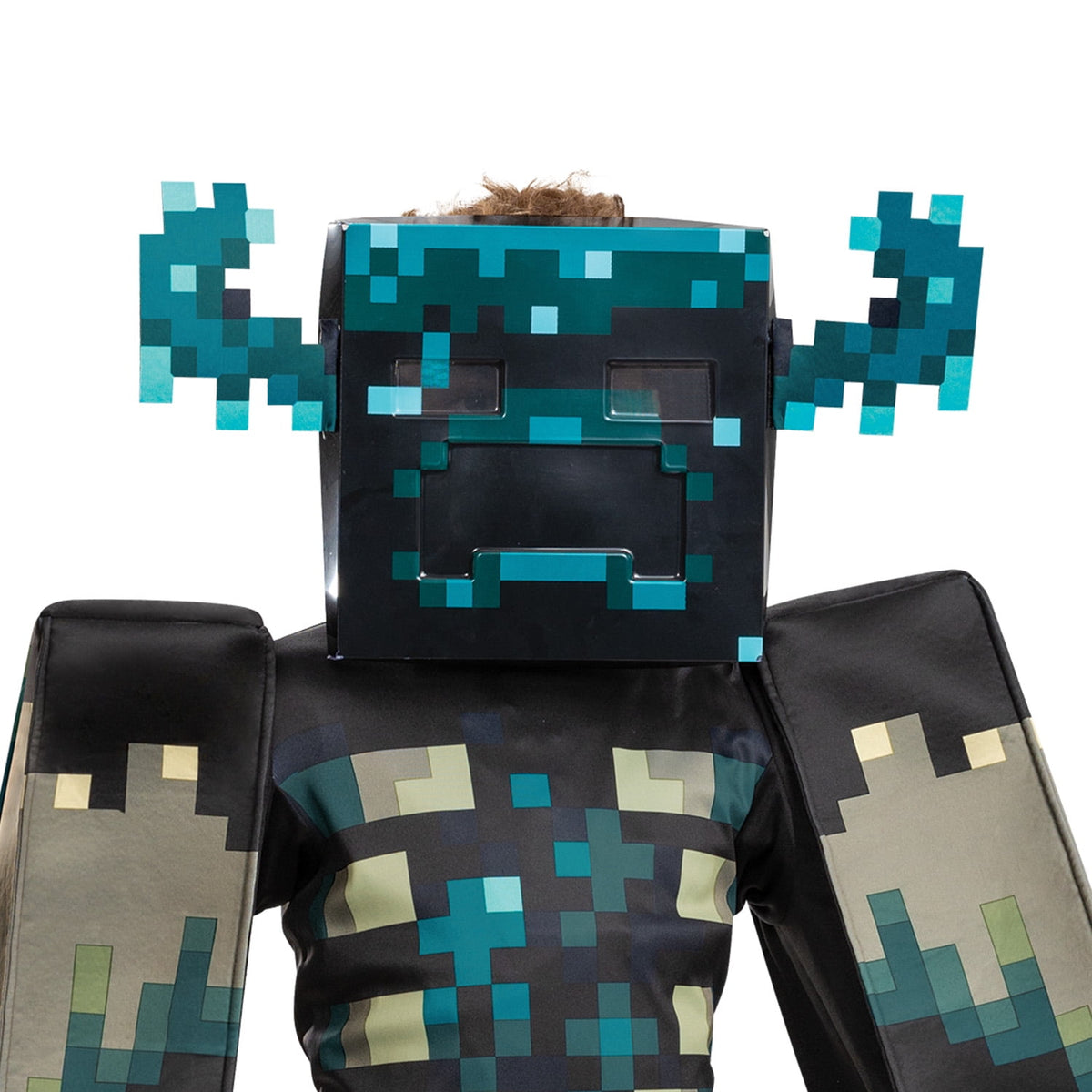 Minecraft Warden Halloween Costume for Children, Boys Size XS (4/5), by Disguise