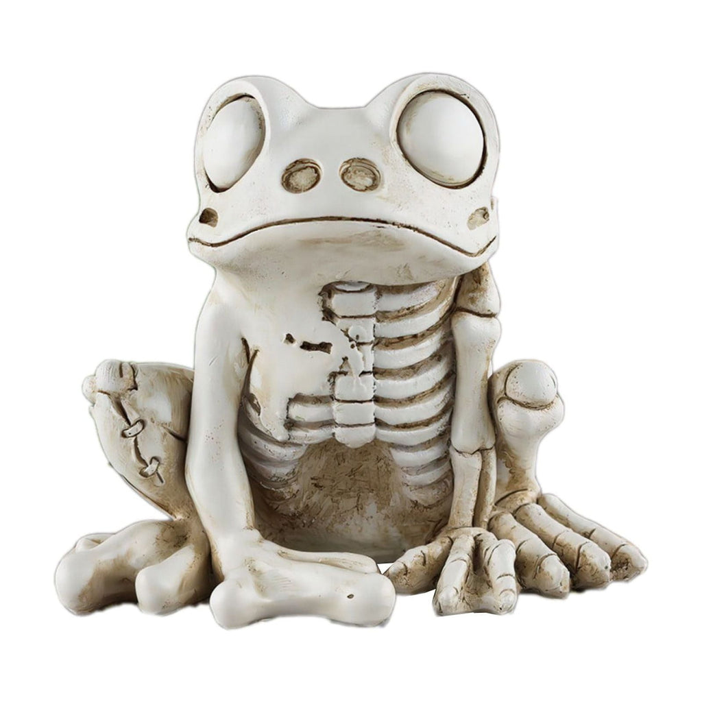 amlbb Halloween Decoration Halloween Skeleton Horror Decorations Simulation Animals Skeleton Ornaments Bar Decoration Frogs Skeleton on Clearance
