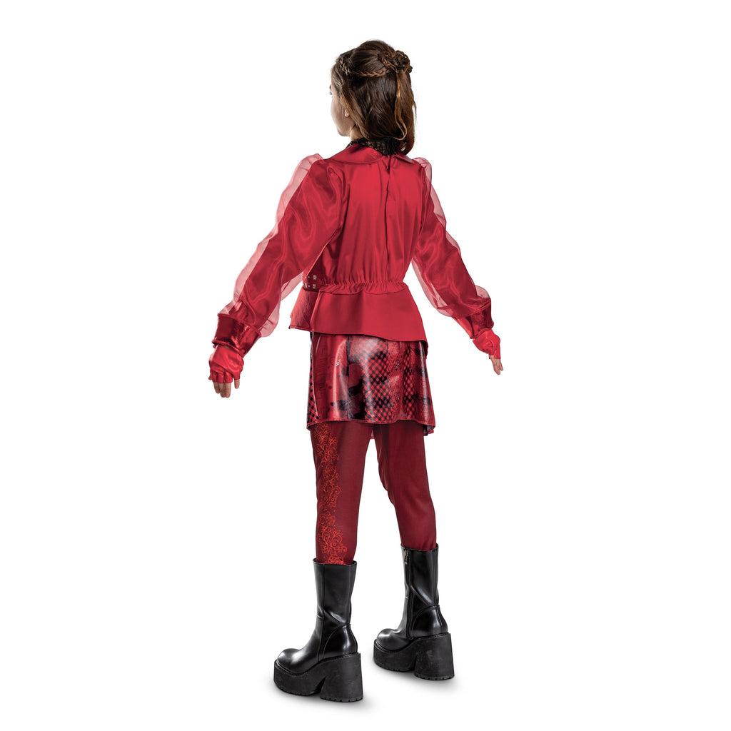 Disney Descendants 5 Red Halloween Costume for Children, Girls Size M (7/8), by Disguise