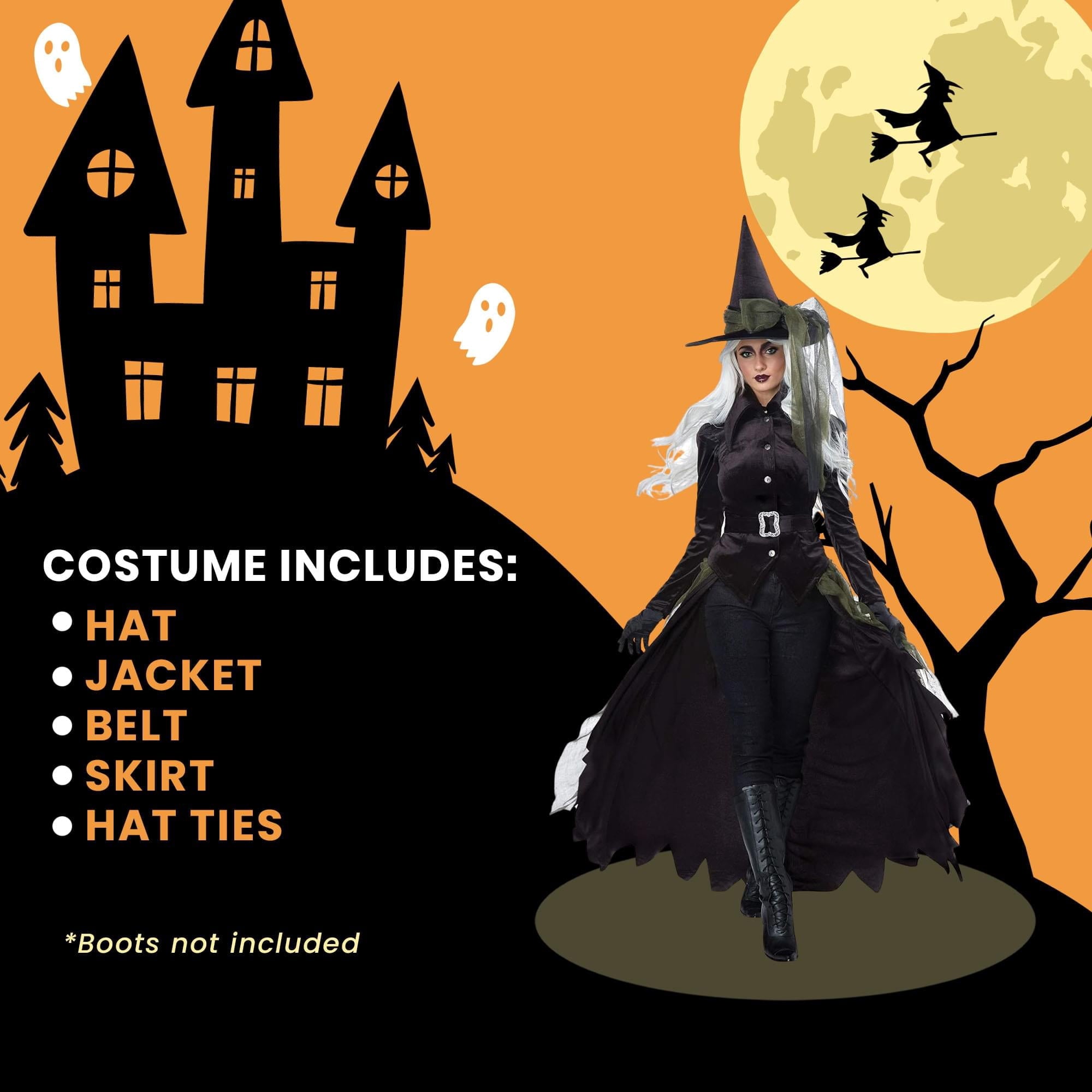 Gothic Witch Women's Halloween Costume