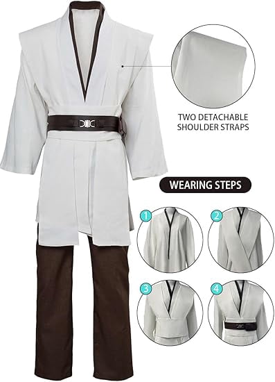 Adults Knight Costume Men's Tunic Hooded Robe Outfits Halloween Robe Hooded Uniform Full Set
