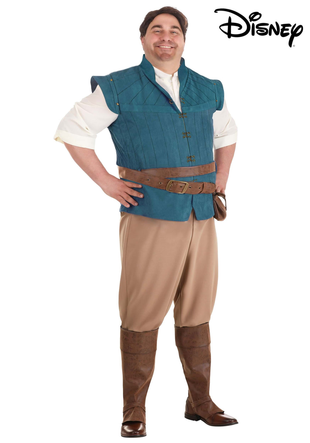 Men's Plus Size Tangled Flynn Rider Costume
