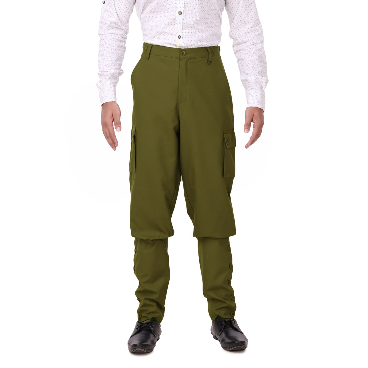 ThePirateDressing Men's Victorian Steampunk Costume Airship Pants Trousers