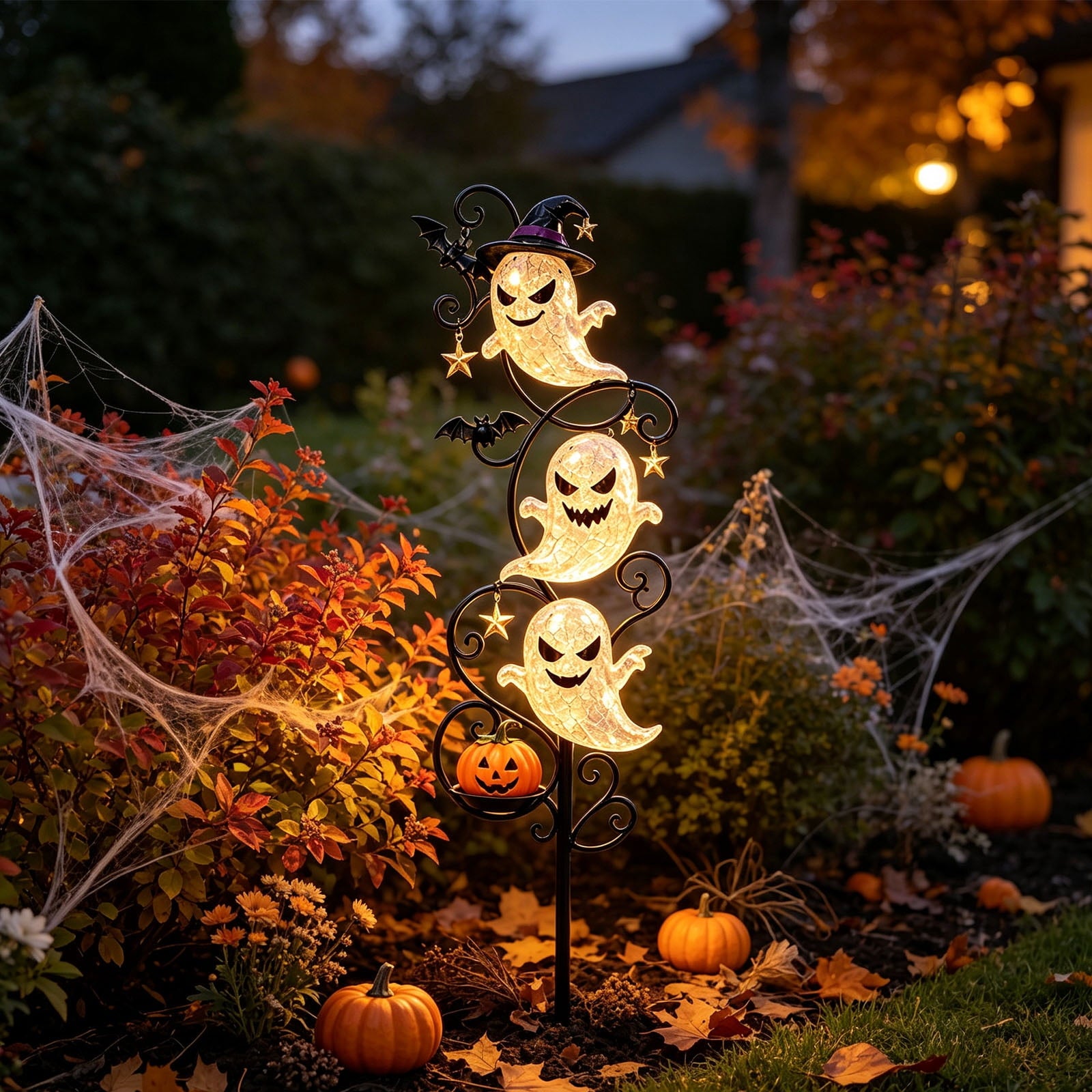 Clearance Halloween Solar Golden Dragon Garden Light, Halloween Decor Solar Powered Garden Light, Dragon Garden Stakes, Halloween Christmas Decoration Outdoor, Halloween Xmas Gift