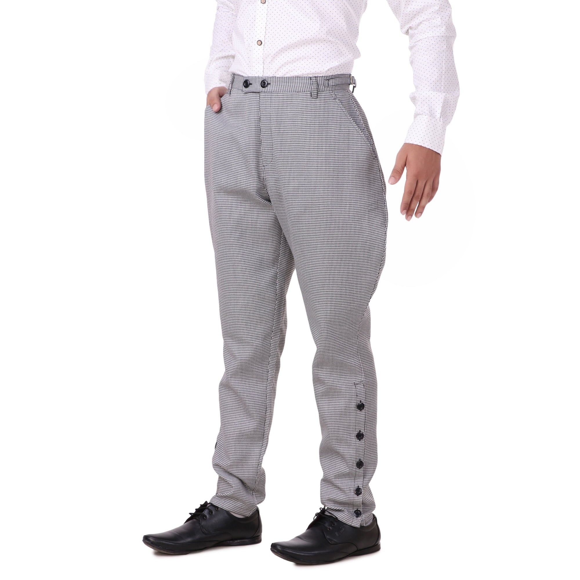 ThePirateDressing Men's Steampunk Victorian Cosplay Archibald Jodhpur Pants - Renaissance & Gothic Costume Trousers