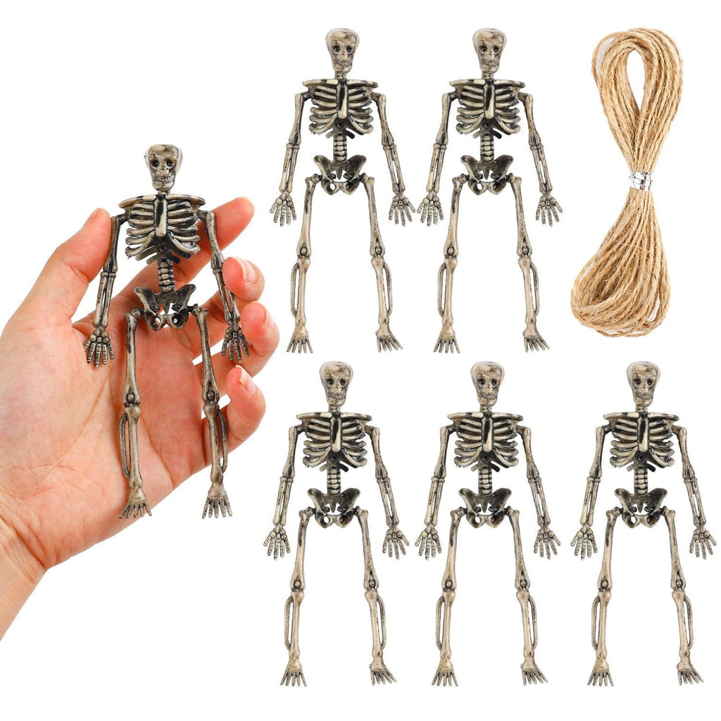 Halloween Skeleton Snake Prop Realistic Scary Serpent Decorative Ornament, Spooky Scene Setup Skeleton Decor Haunted House Party Prop, Home Shop Display Halloween Skeleton Holiday Ornament Gift