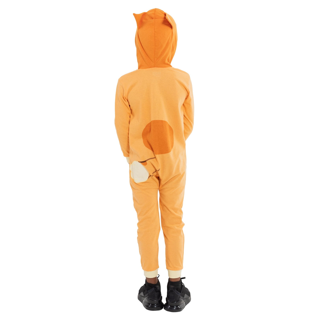 Bluey Little Kids' Boy or Girl Cosplay Hooded Coverall Bingo Orange