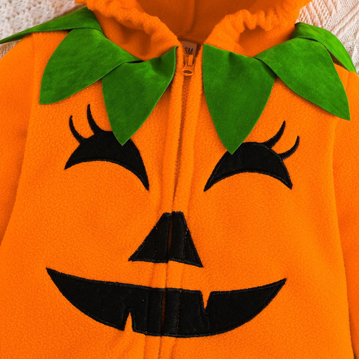 WIBACKER Infant Toddler Baby Girl Boy Halloween Outfits Pumpkin Costumes Cute Hooded Romper Jumpsuit Cosplay Clothes