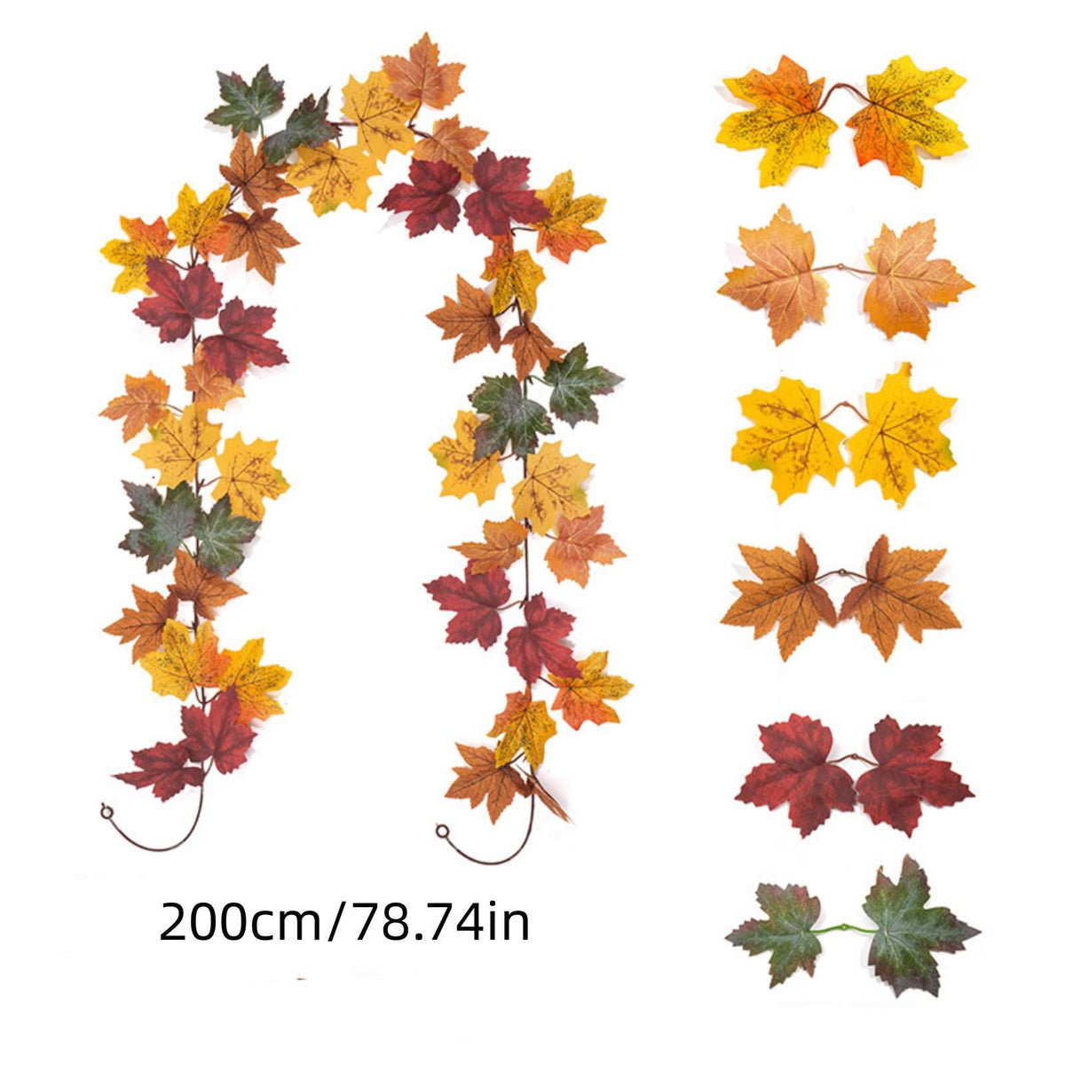 SCNOR Artificial Fall Floral Pick with Pumpkin Maple Leaf Sunflower, Halloween Thanksgiving Table Centerpiece for Home Decor