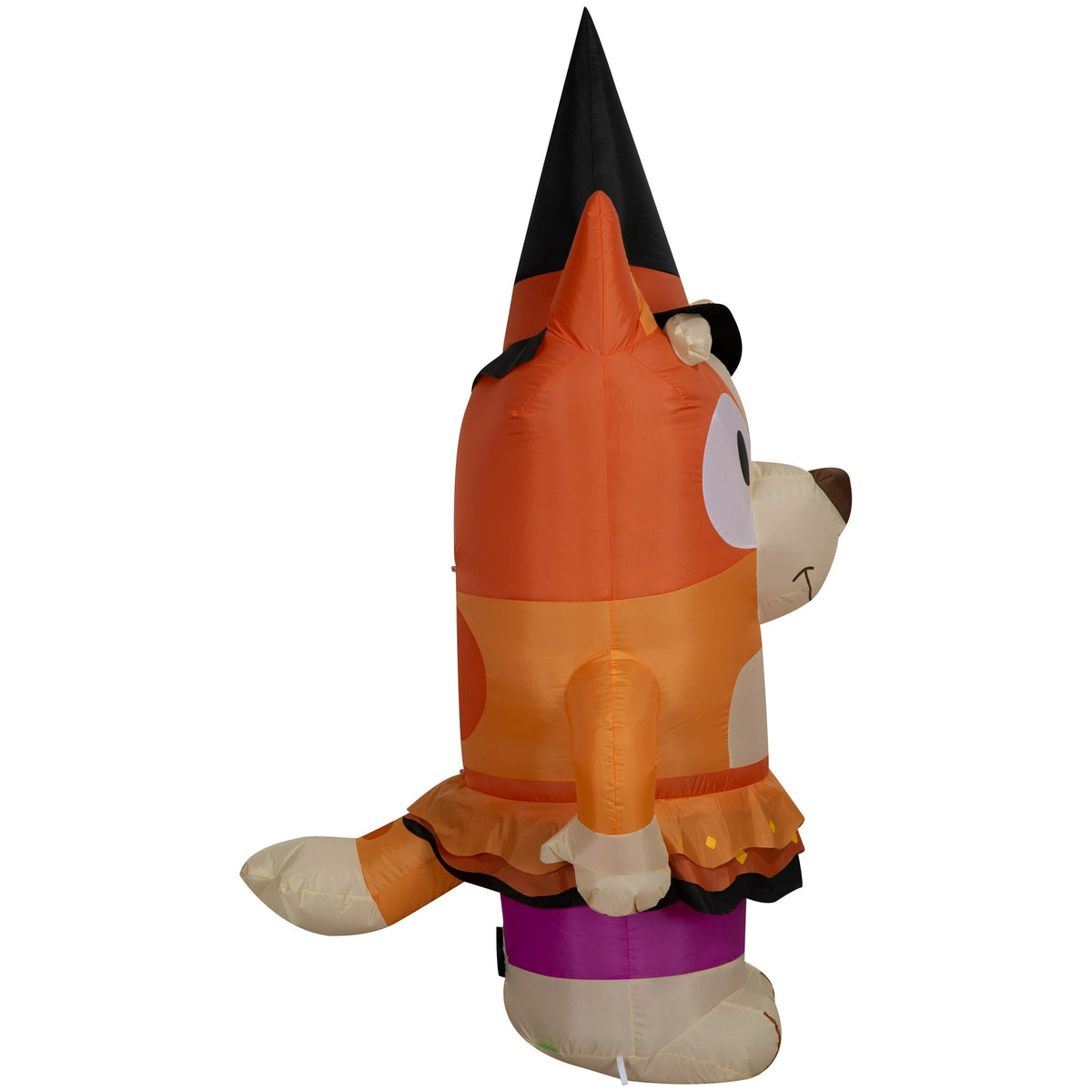 Halloween Airblown Yard Inflatables Bluey in Spider and Bingo as Witch