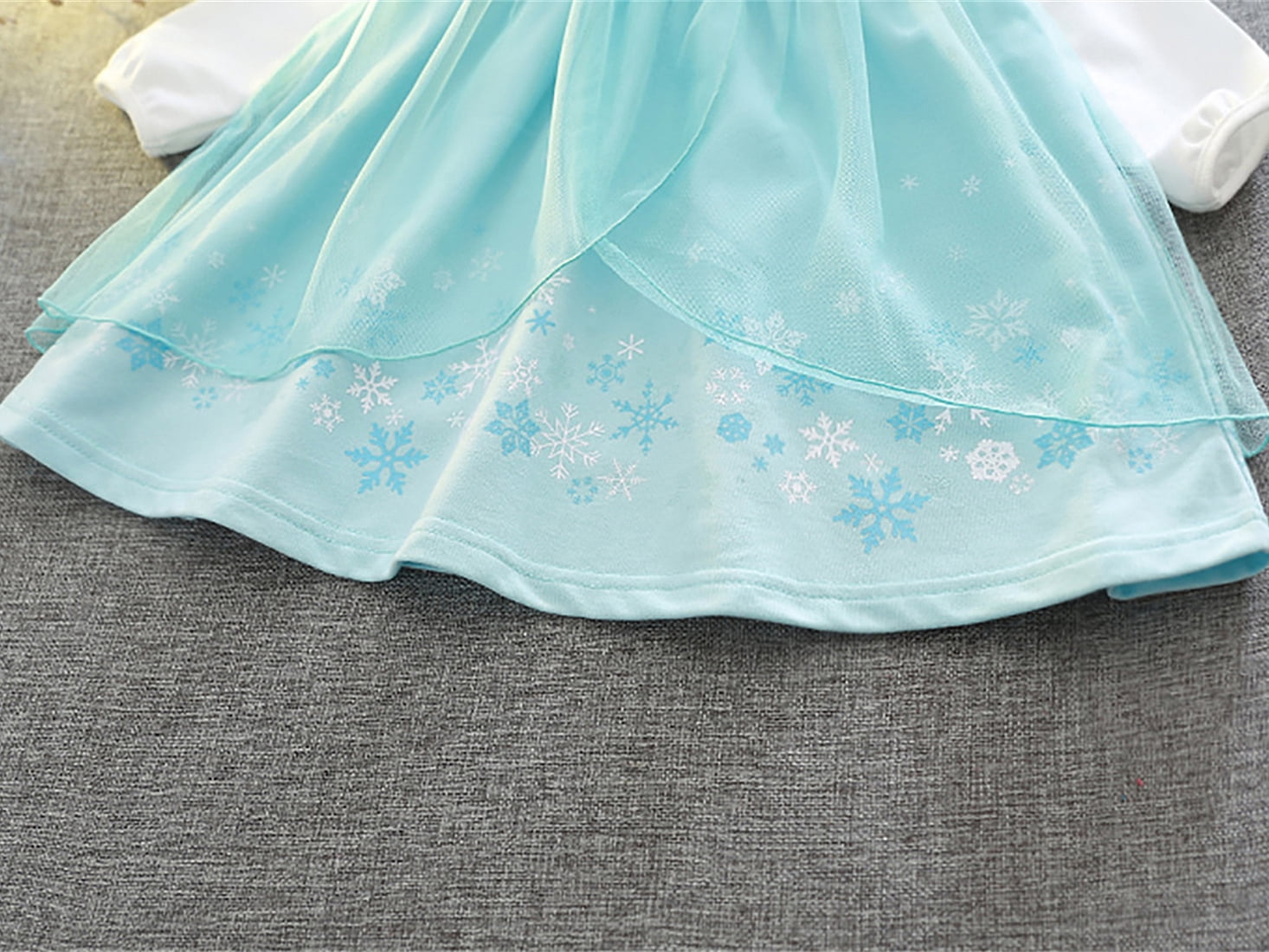WIBACKER 1-6Y Toddler Girls Princess Costumes Dresses Fancy Dress Up Clothes for Halloween Party Cosplay, Christmas Gift