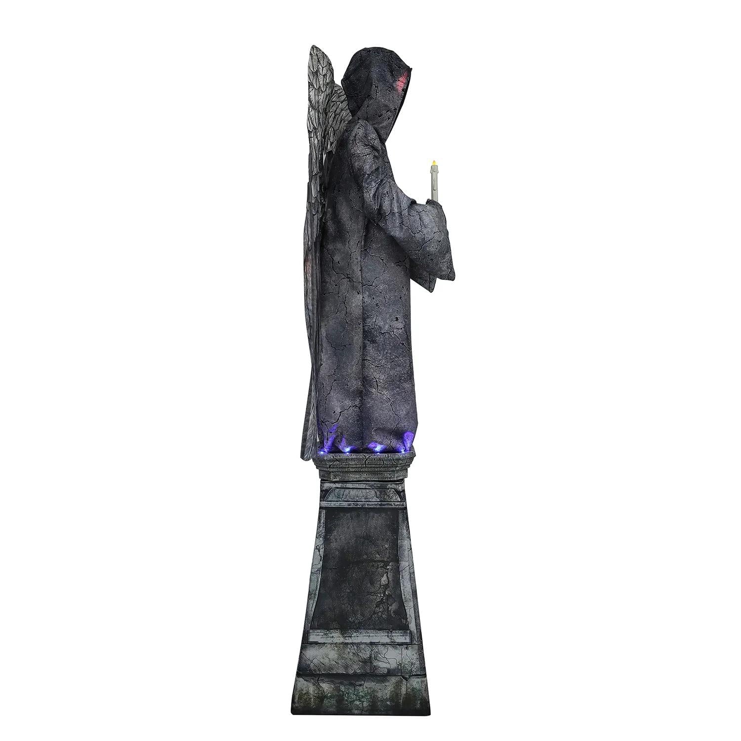 96" Cemetery Angel Animated Prop – Creepy Halloween Yard Decoration