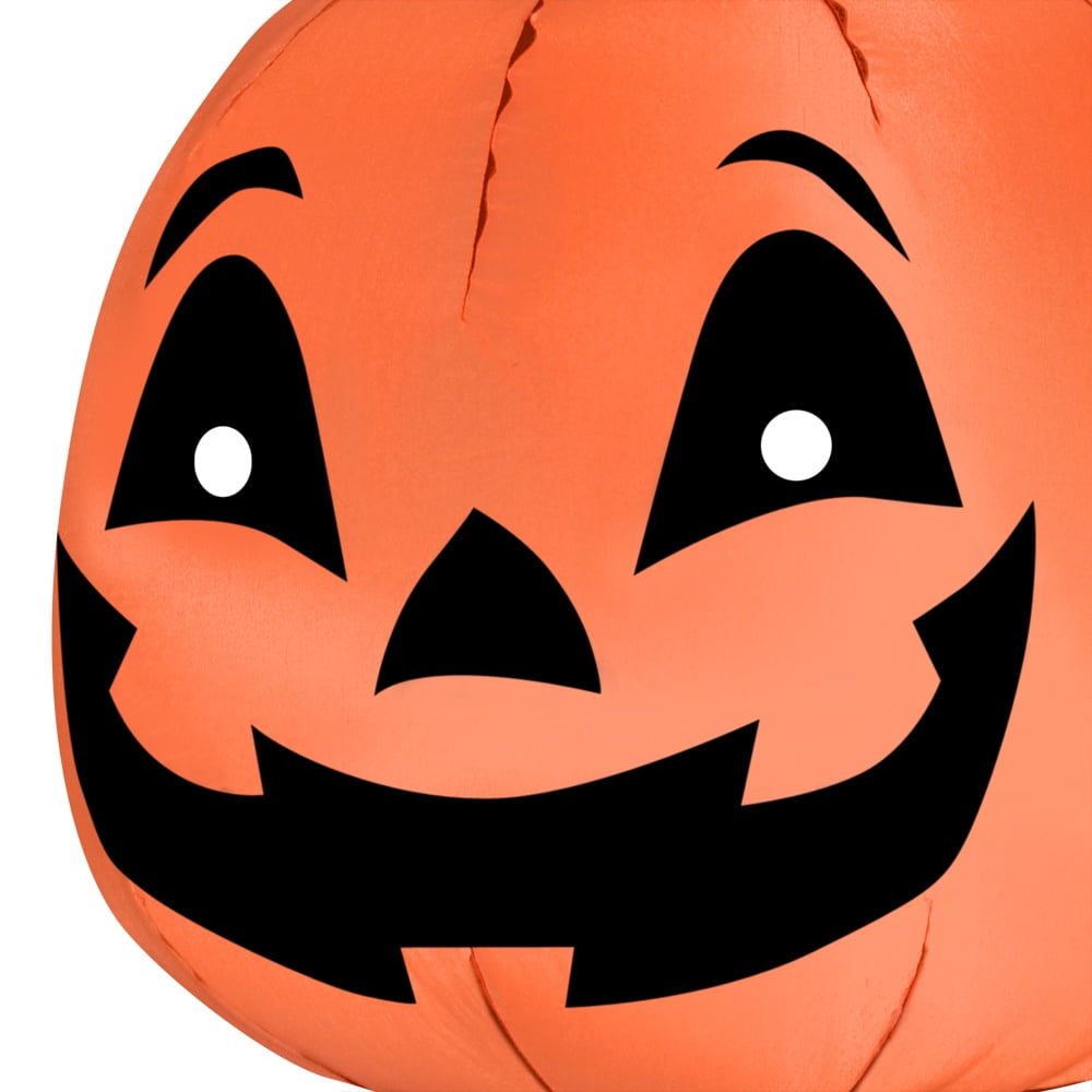 Airblown Inflatables Halloween Pumpkin Boy Skeleton