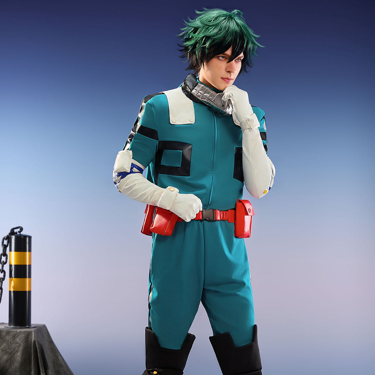 [Officially Licensed] My Hero Academia Izuku Midoriya Costume Men's Anime Costume Set