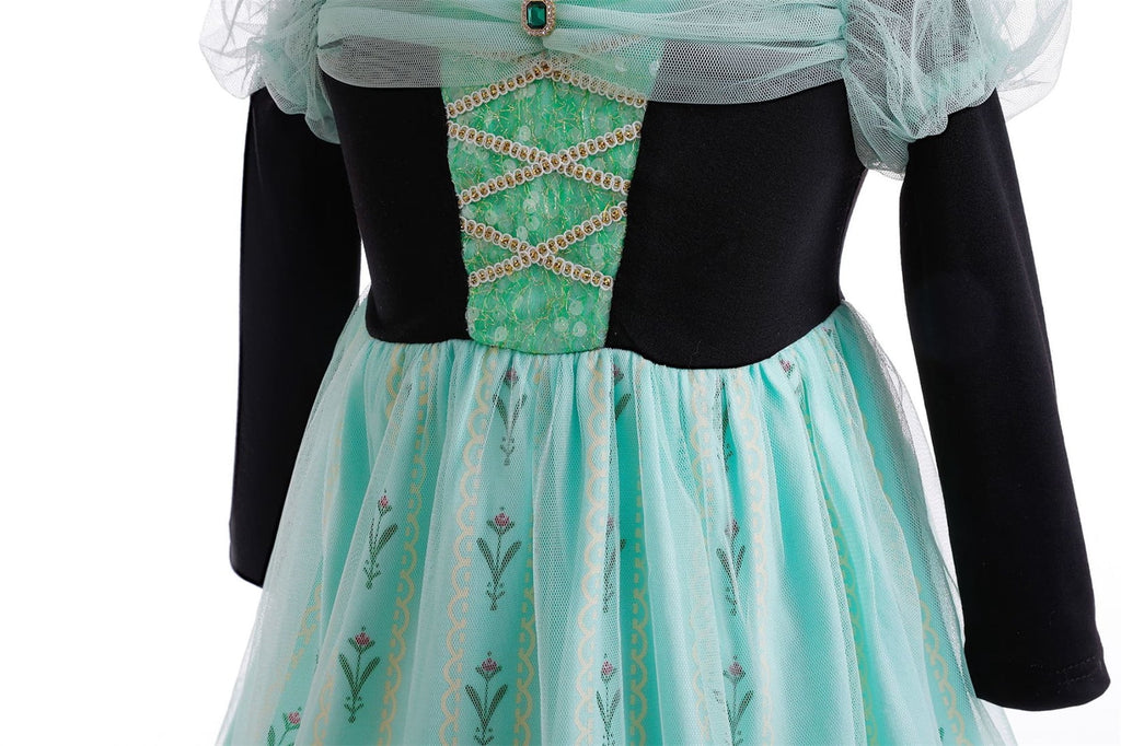 WIBACKER 1-6Y Toddler Girls Princess Costumes Dresses Fancy Dress Up Clothes for Halloween Party Cosplay, Christmas Gift
