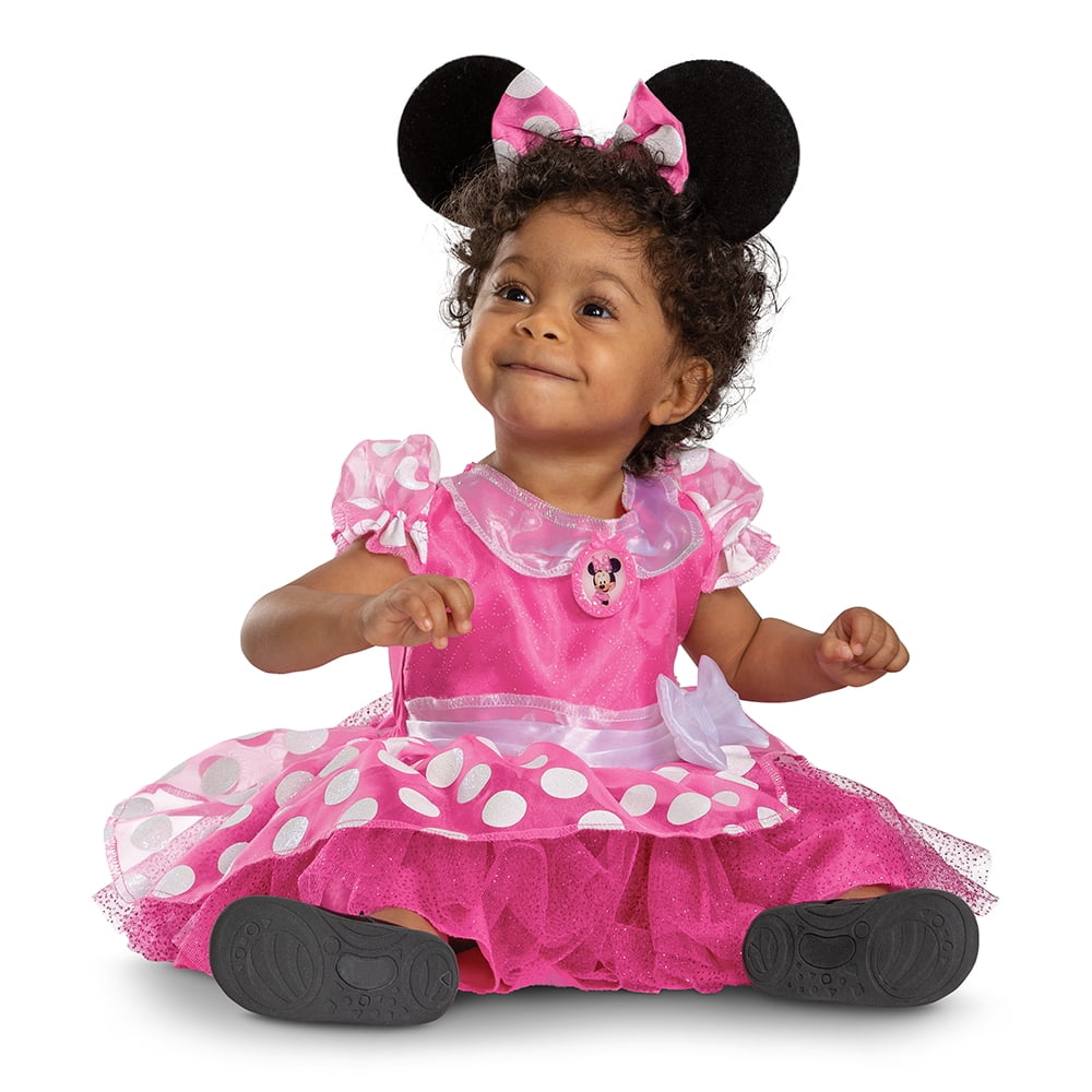 Disney Minnie Mouse Halloween Costume for Children, Toddlers Size 3T-4T, by Disguise