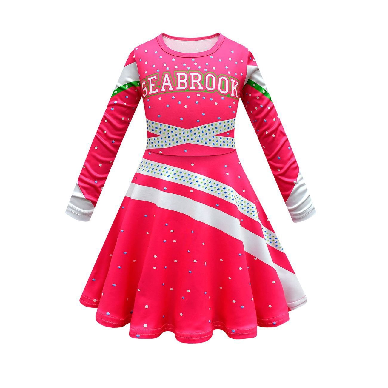 Monster Girls Cheerleader Costumes Dress Halloween Cosplay Outfits