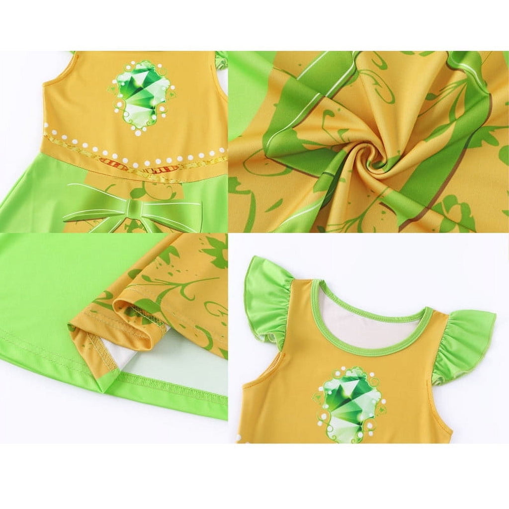 Benylion Tiana Princess Dress up for Girls Birthday Party Outfits Halloween Costumes for Kids Princess Clother for 9-10 Years