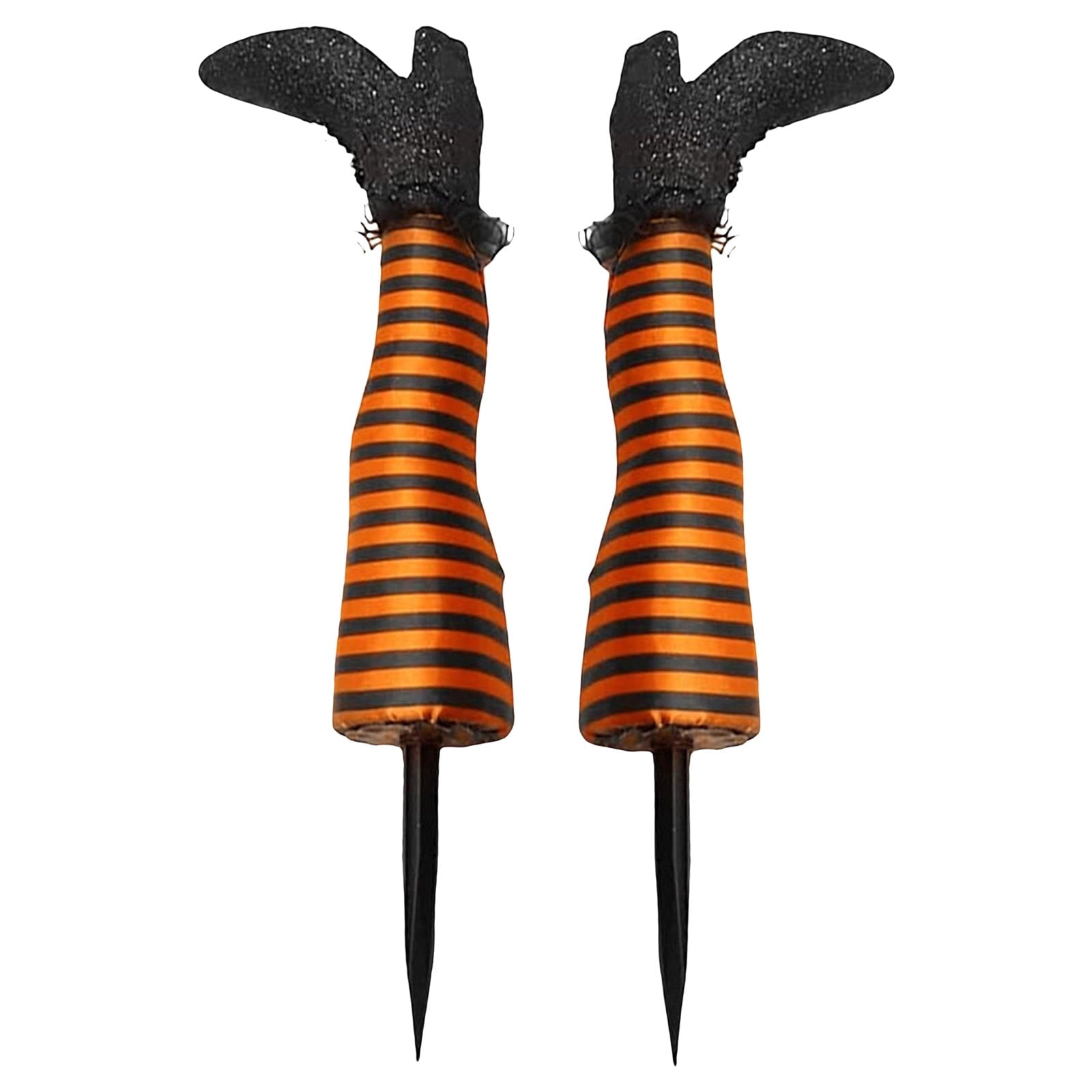 Halloween Decorations Outdoor Witch Legs Yard Stakes, 18.5" Witch Halloween Graveyard Lawn, Yard, Prop and Patio Decorations