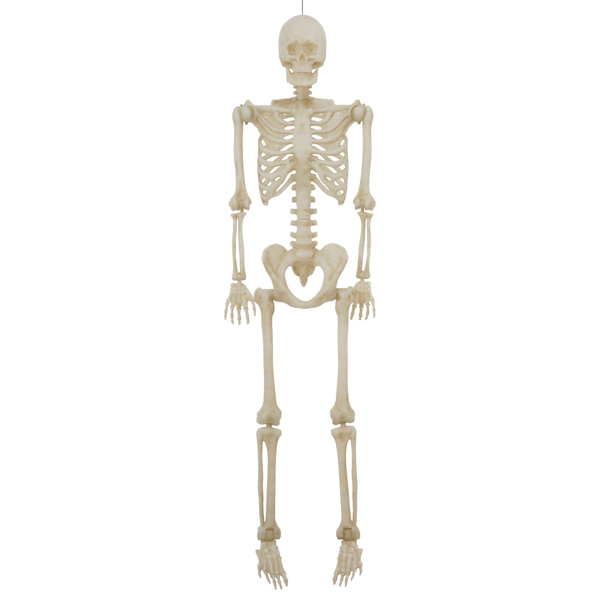 Way To Celebrate 5 ft Poseable LED Illuminated Skeleton Halloween Decoration