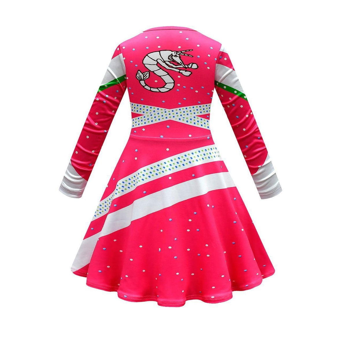 Monster Girls Cheerleader Costumes Dress Halloween Cosplay Outfits