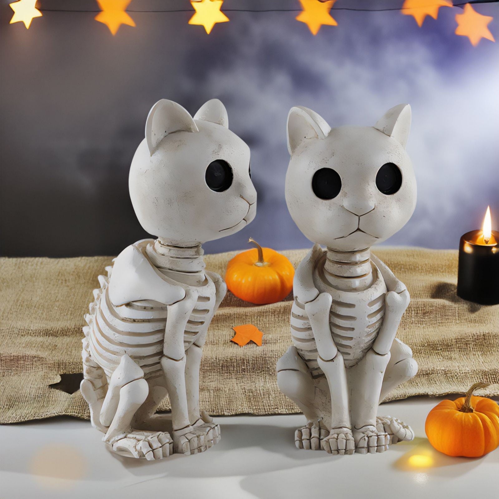 amlbb Halloween Decorations Outdoor Halloween Dark Terror Skeleton Decoration Props Set Up Ghost House Halloween Decor on Clearance