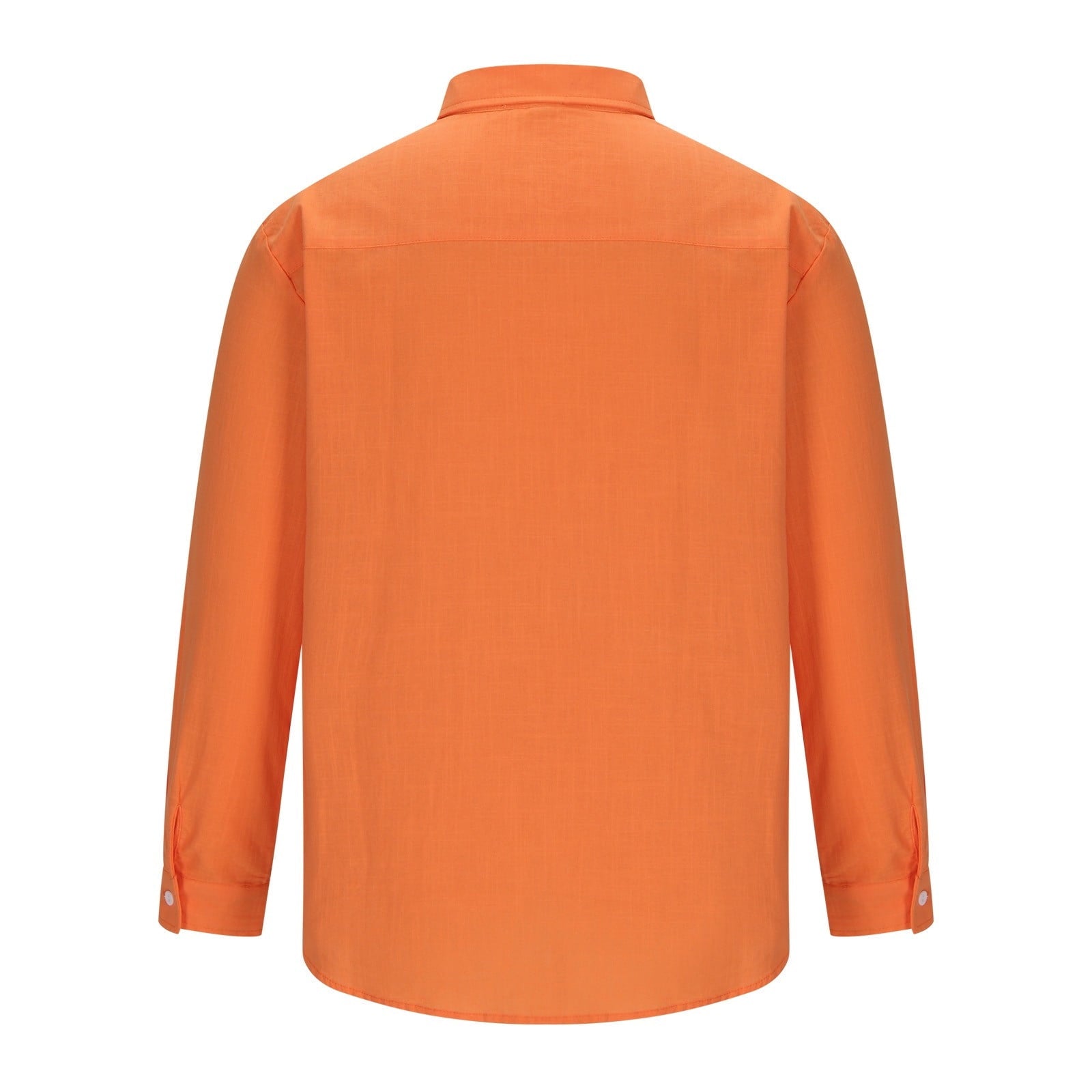 YLSDY Men's Medieval Renaissance Pirate Shirt Vintage Linen Tunic Tops V-Neck Long Sleeve Lace-Up Loose Fit Blouse Orange XXXL