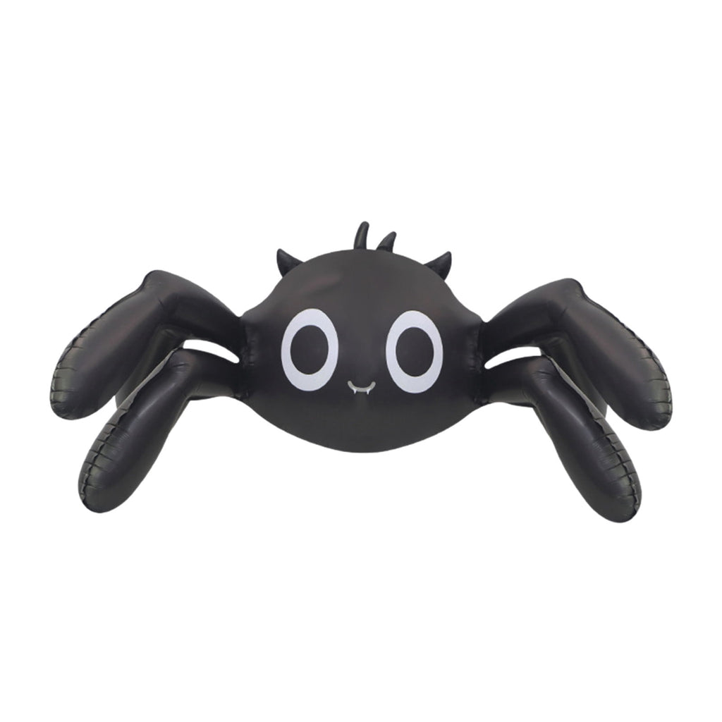 Aufmer 3 Pcs Halloween Inflatable Spider Outdoor Decoration, Blow Up Yard Inflatables Holiday Inflatables for Outdoor Yard Garden Lawn Decor, 150x60cm (Black)