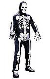 Fun World Skeleton Men's Halloween Fancy-Dress Costume, Standard