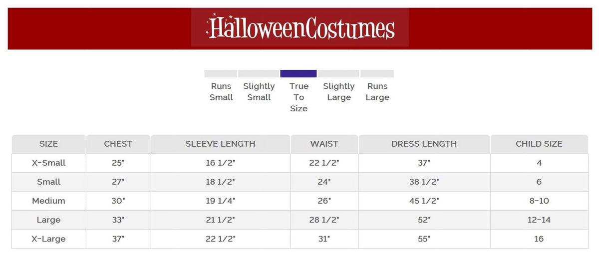 Classic Black Witch Girls Costume