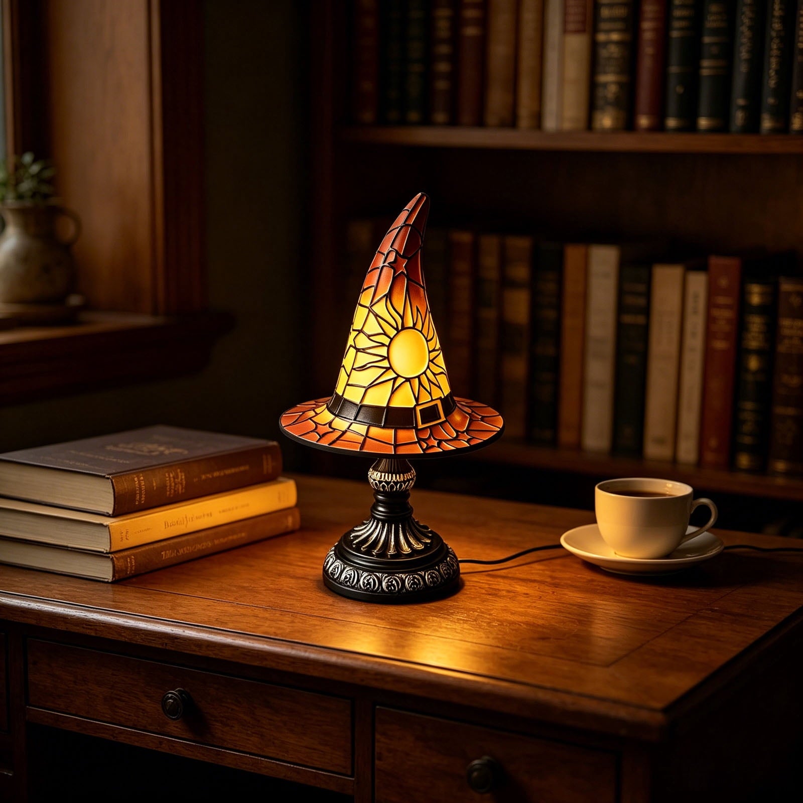 YZEGDCH Halloween 3D Ghost Campfire Flickering Night Light 2 Funny Roasting Marshmallows at Campfire LED Electric Faux Flameless Campfire Nightlight Funny Halloween Decor