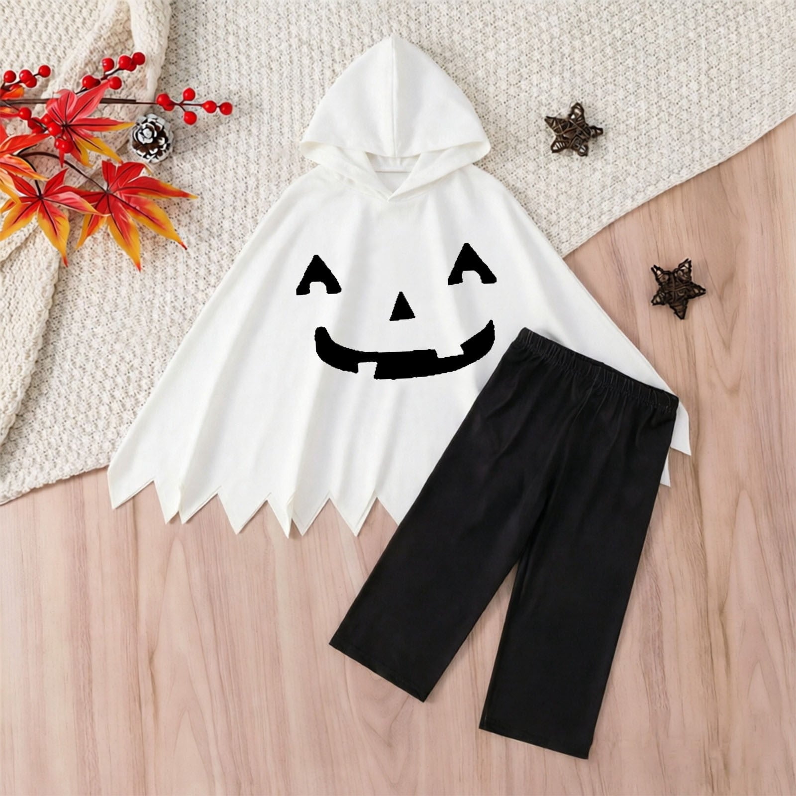 LIIPEE Halloween Party Outfit Sets For Boys Kids Comfortable Cute Casual Outfits 2 Piece Set,2-3 Years