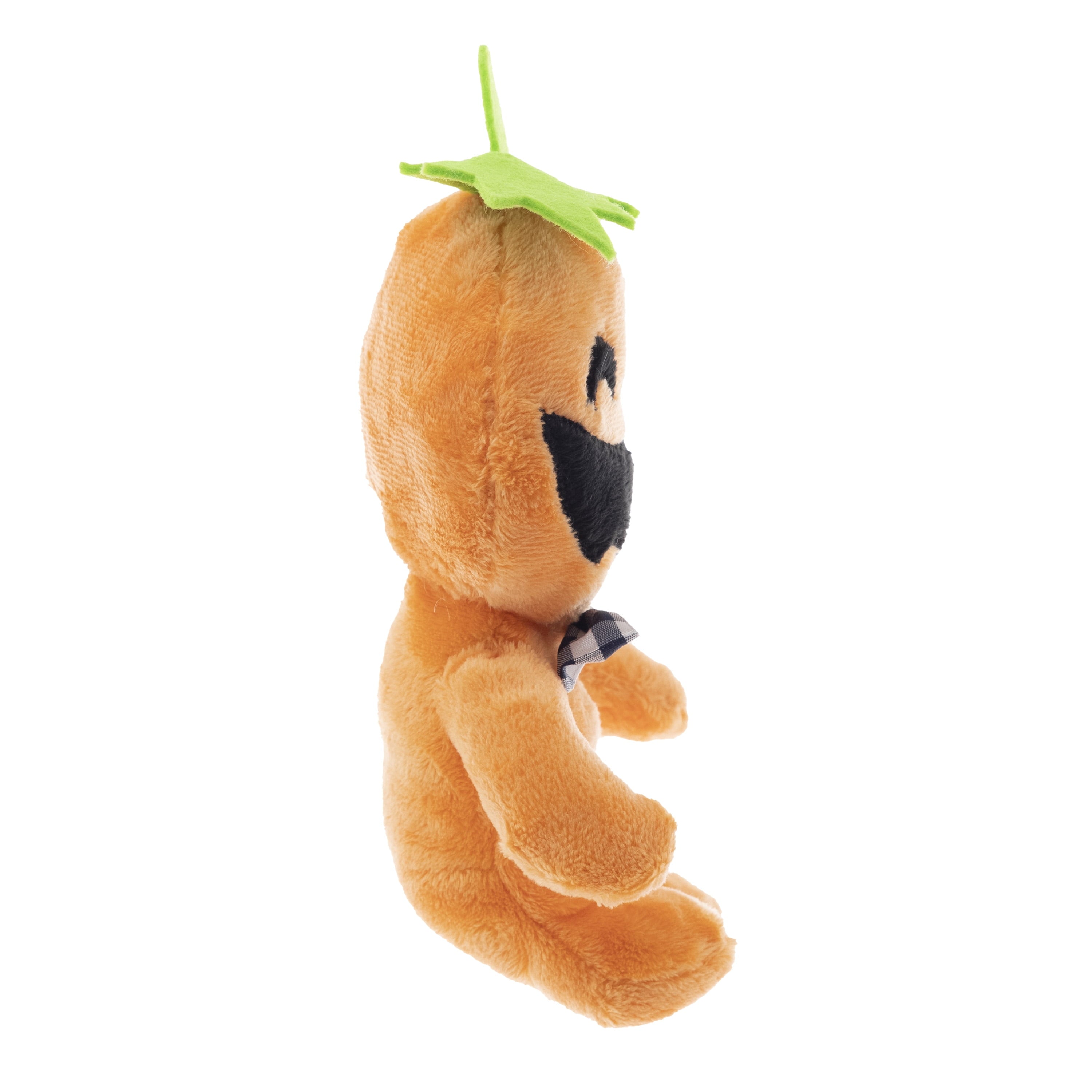 Vibrant Life Halloween 6.25in Squeaky Plush Dog Toy, Pumpkin Boy, Orange, Orange