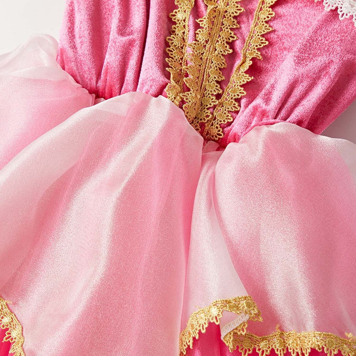 KAWELL Sleeping Beauty Princess Party Costume Dress Halloween Cosplay