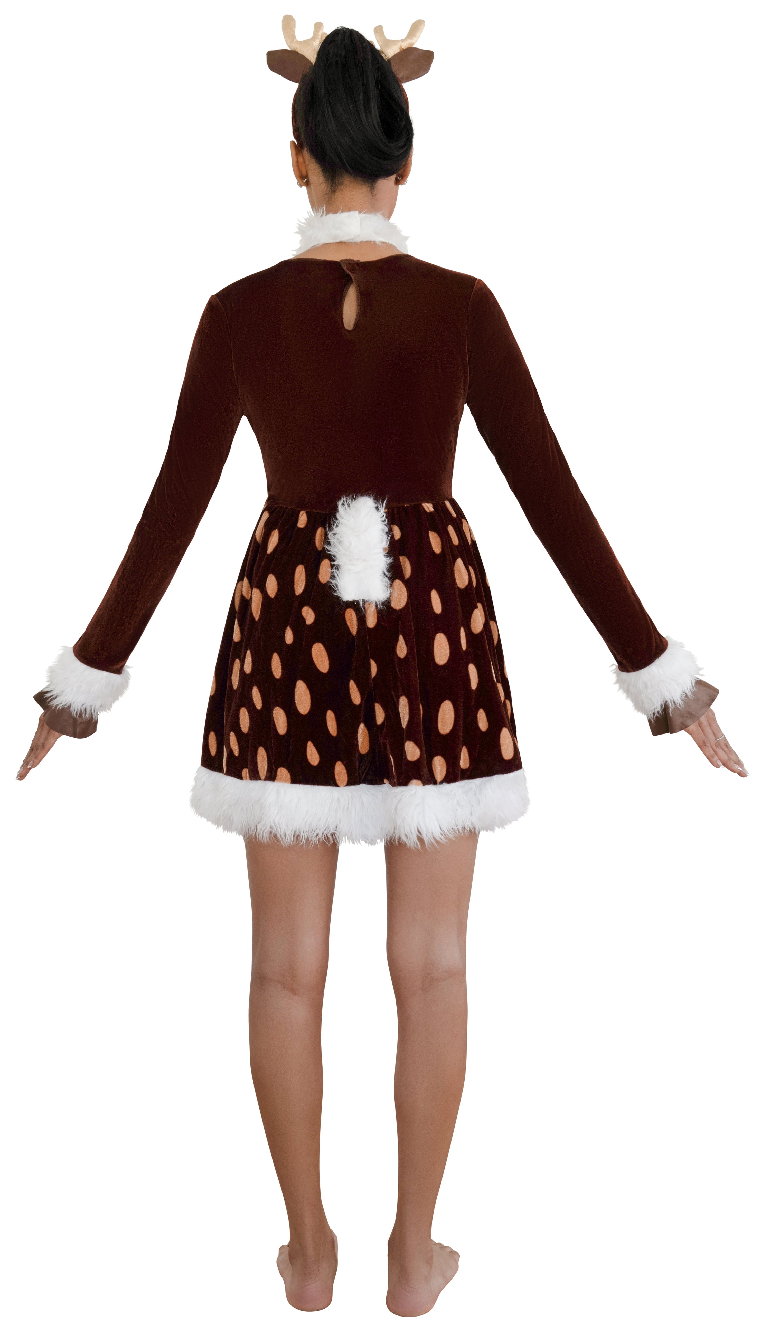 Deer Me! Halloween Costume for Adults, Women's Size 2X (20/22W), by Way to Celebrate
