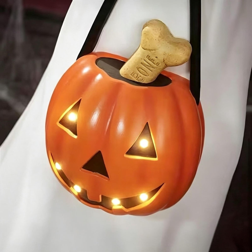 Ghost Bubble Bath LampHalloween Bathroom Decor Gifts Under 20 Bathtub Ghost & Dog Resin Figurine, Warm LED Halloween Tabletop Decor for Bathroom, Bedroom, Kids Room & Fall Home Accent