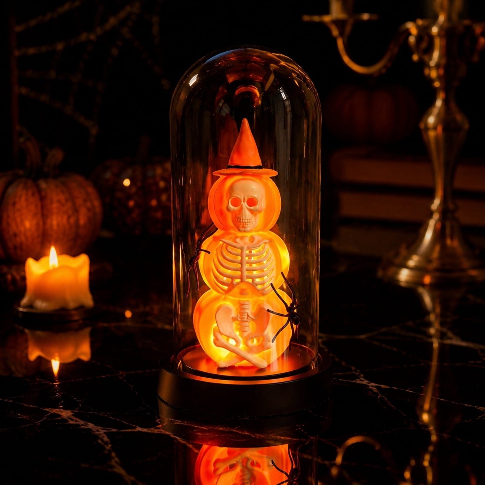 Halloween Skeleton Snake Prop Realistic Scary Serpent Decorative Ornament, Spooky Scene Setup Skeleton Decor Haunted House Party Prop, Home Shop Display Halloween Skeleton Holiday Ornament Gift