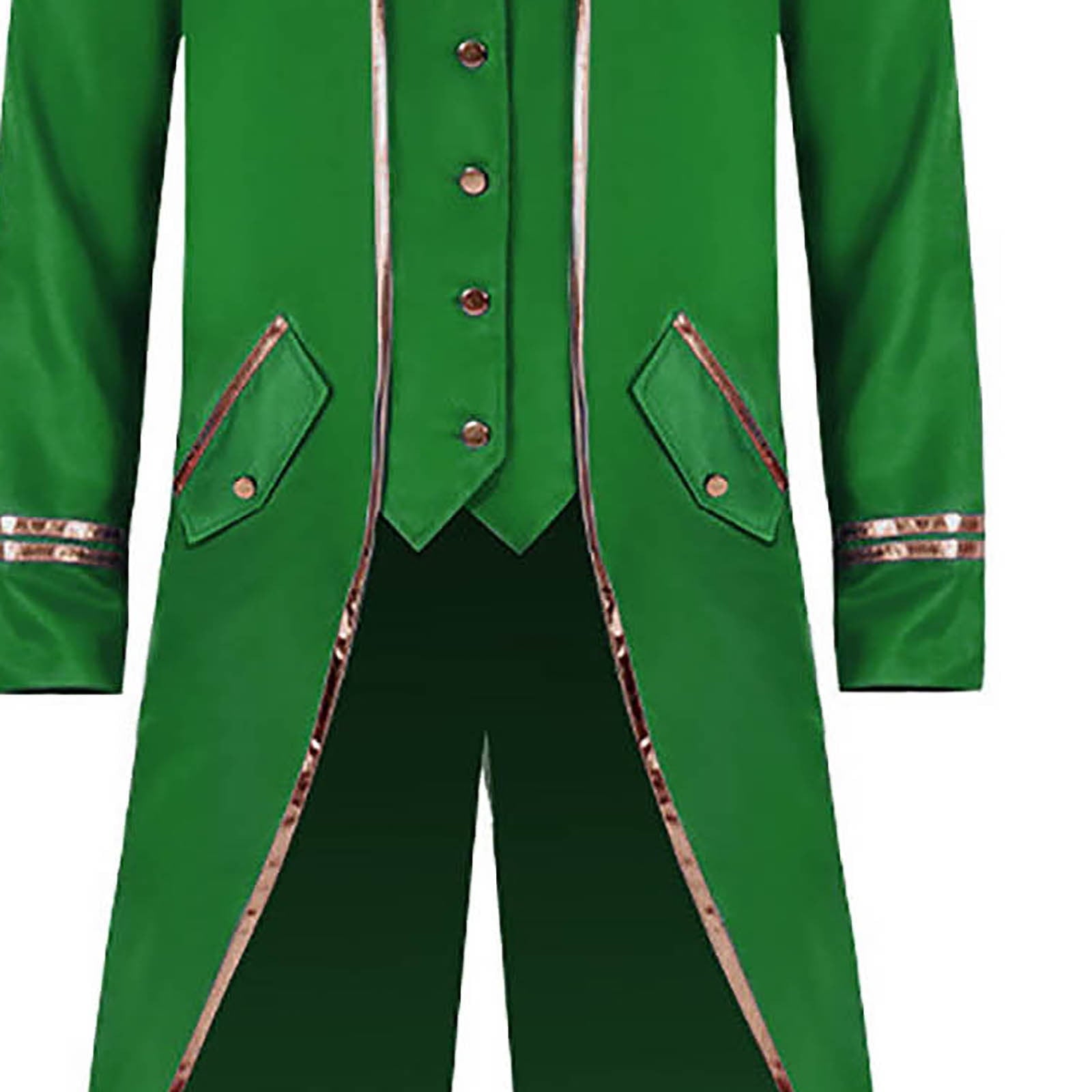 Men Clearance LYXSSBYX Mens Jackets Fall Fashion Halloween Men's Costume Men's Mid Length Retro Tuxedo Costume