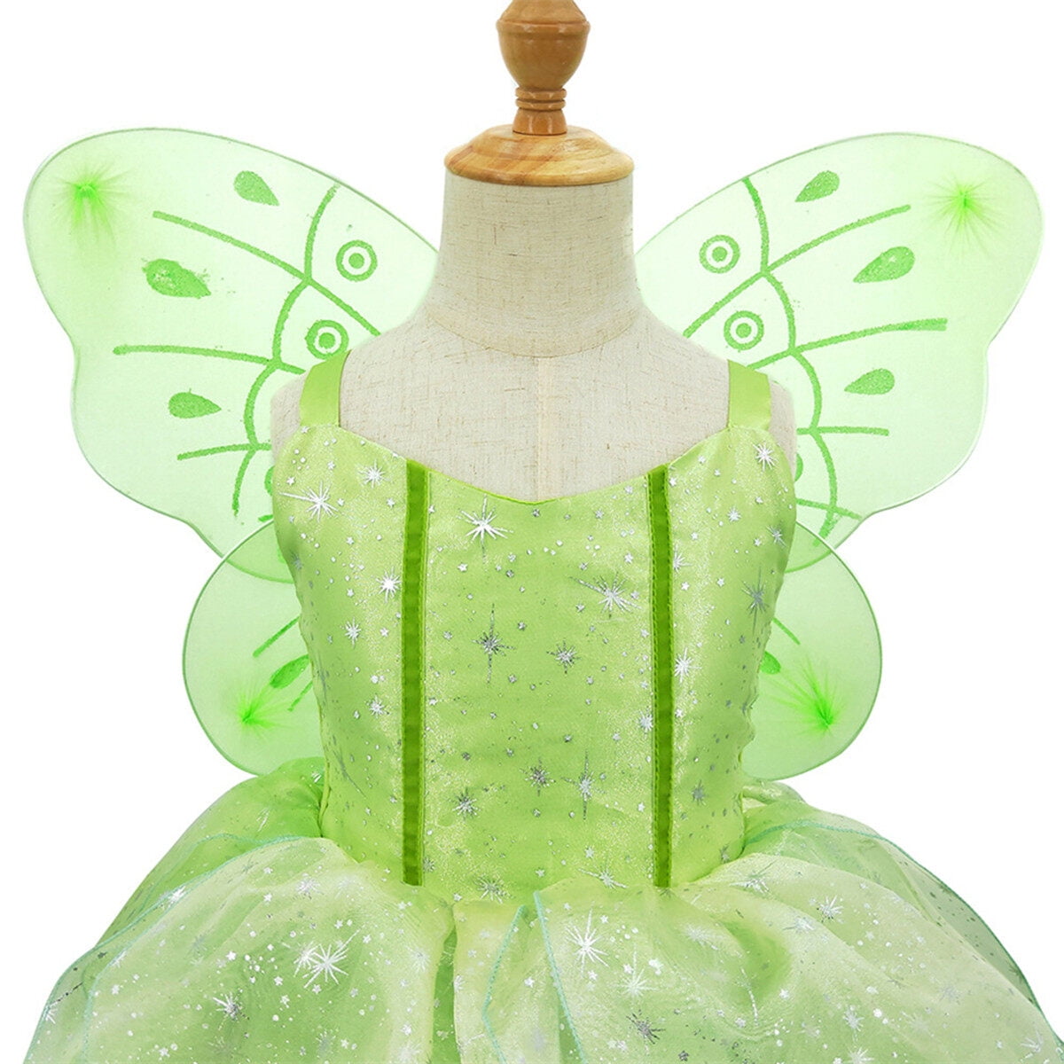 HAWEE Flowers Fairy Costume for Girls Toddler Halloween Birthday Party Fairy Elf Dress up with Wings