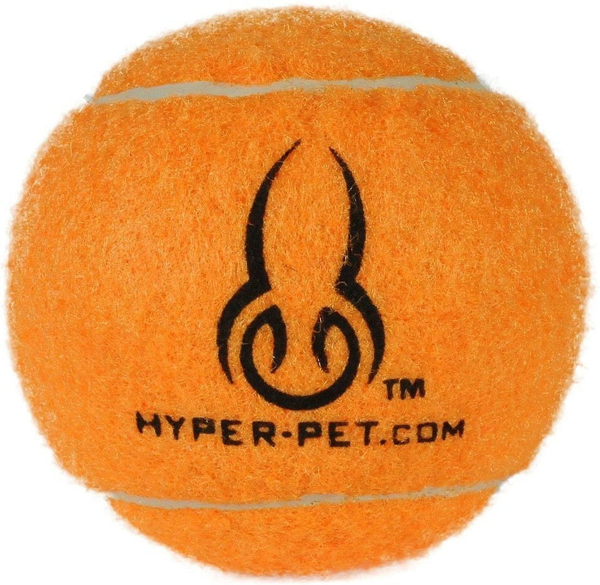 Hyper Pet Tennis Balls Dog Fetch Toys for Small Medium Dogs, Orange, Pack of 4