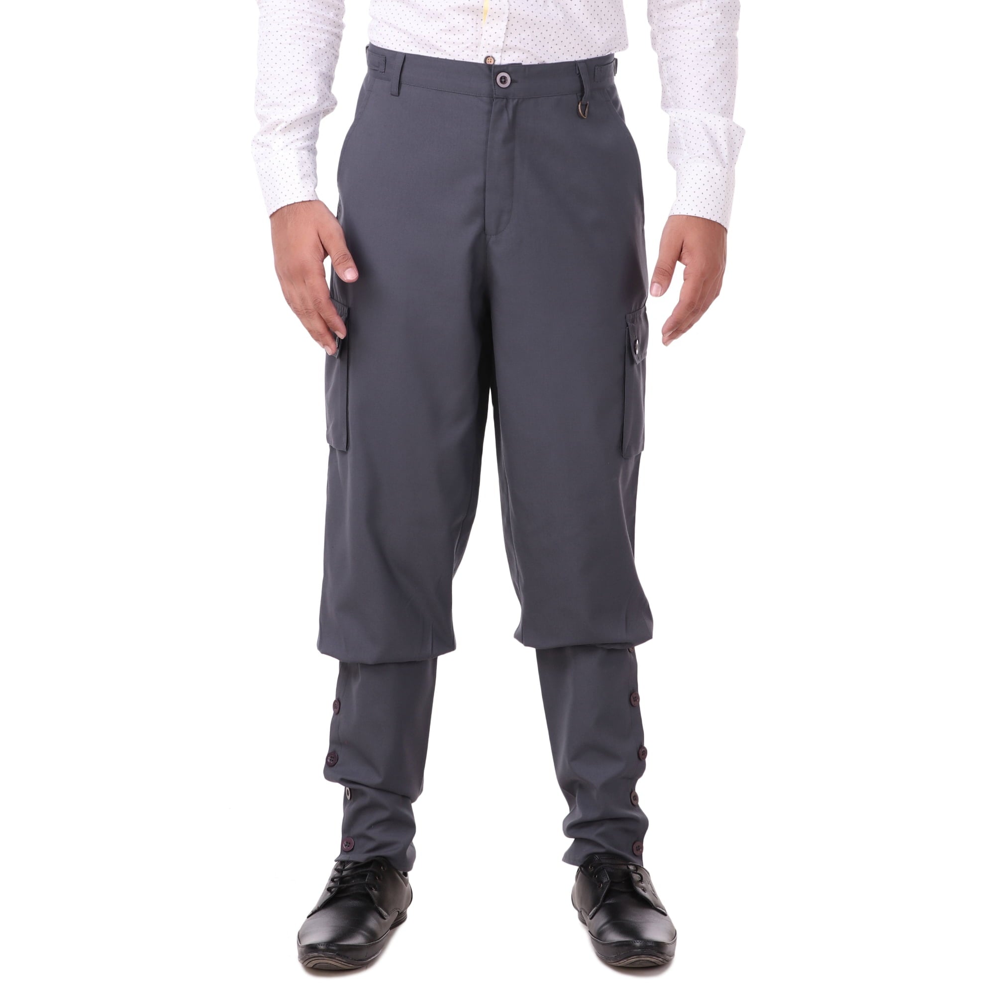 ThePirateDressing Men's Victorian Steampunk Costume Airship Pants Trousers