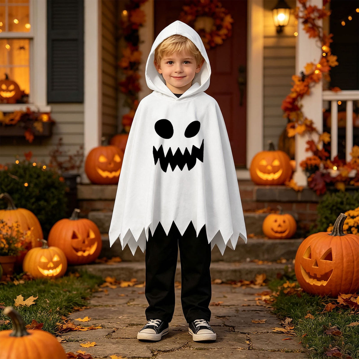 LIIPEE Halloween Party Outfit Sets For Boys Kids Comfortable Cute Casual Outfits 2 Piece Set,2-3 Years
