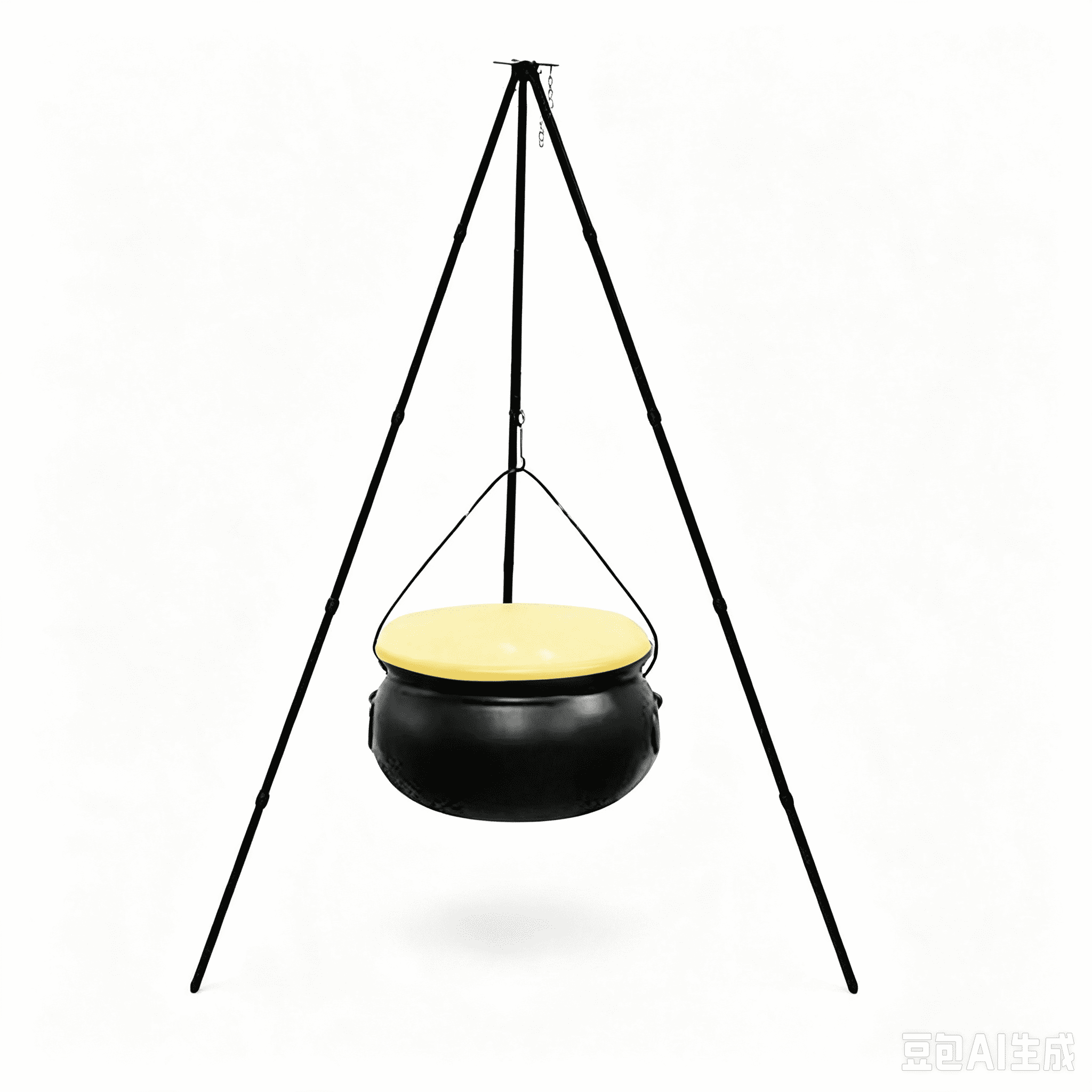 Muecwrye Halloween Decorations Outdoor, Halloween Clearance! Halloween Witches Cauldron with Lights, DIY Bubbling Cauldron Set Decor for Home Porch Outside, Halloween Party Supplies( Without Tripod)