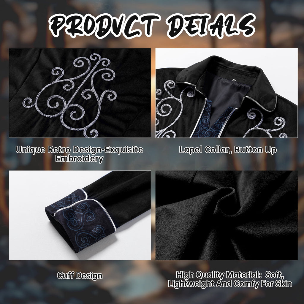 MYATED Medieval Steampunk Tailcoat for Men,Gothic Victorian Frock Coat Renaissance Pirate Jackets Halloween Party Cosplay Costumes,Blue,S