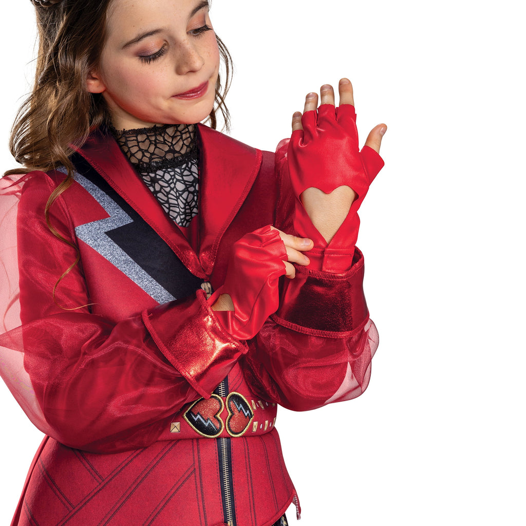 Disney Descendants 5 Red Halloween Costume for Children, Girls Size M (7/8), by Disguise
