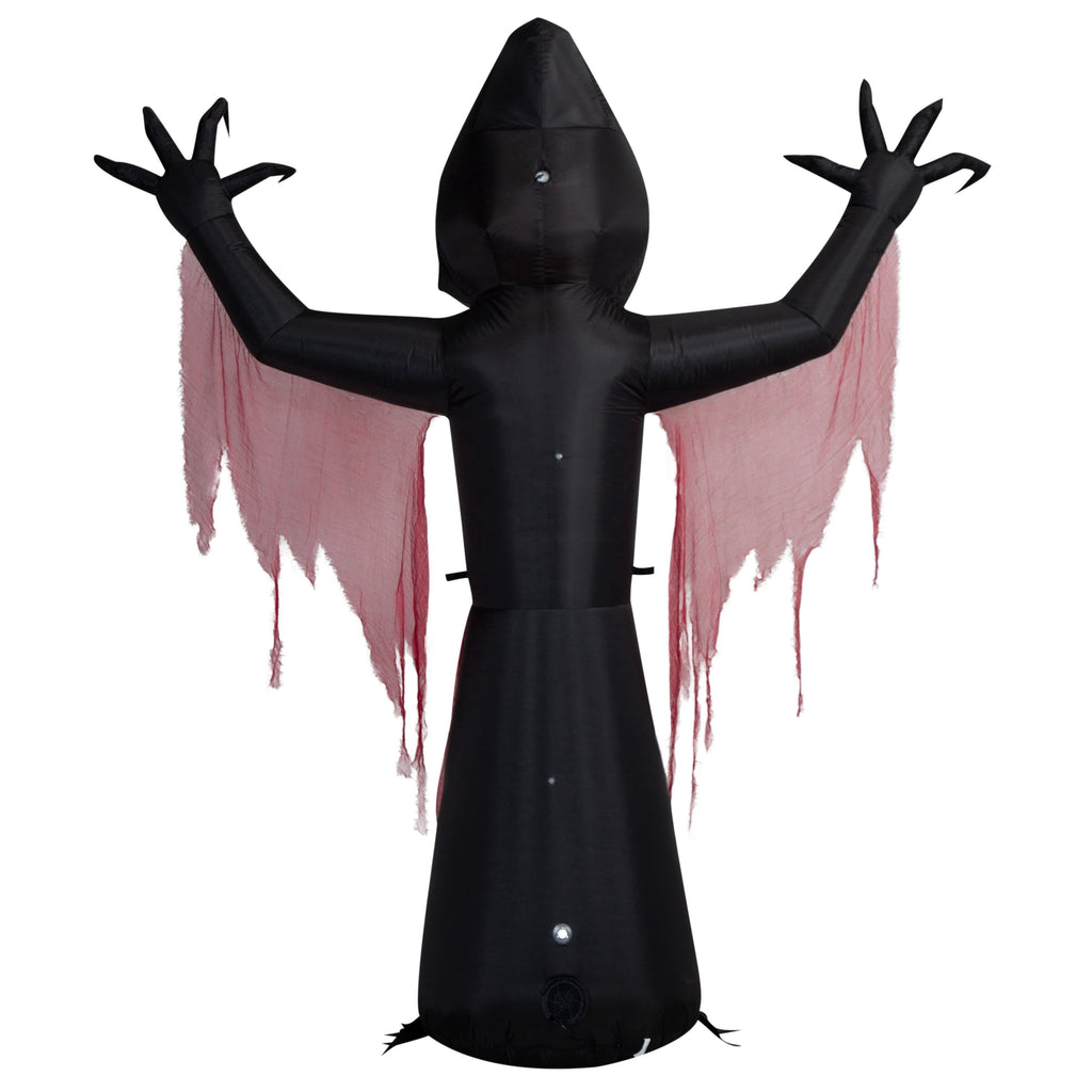 Skeleton Reaper Airblown Yard Inflatable, Multicolor, 8', Halloween by Way To Celebrate