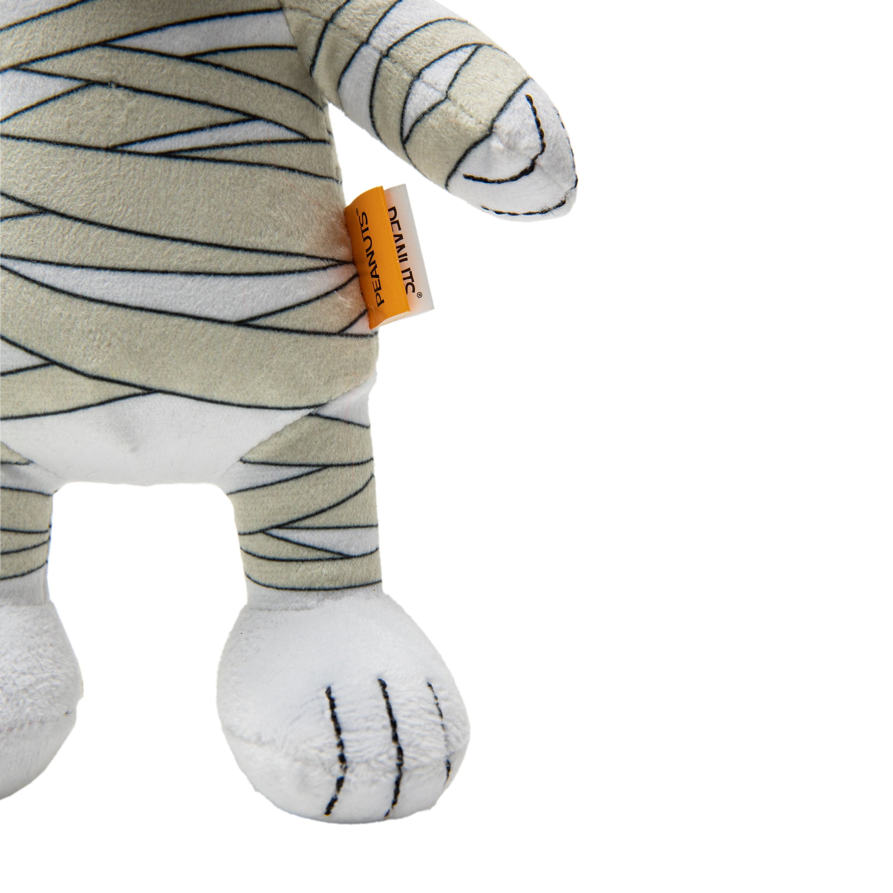 Disney Halloween Dog Toy, Nightmare before Christmas, Zero, Plush, Squeaky, Black & White, 8.66"