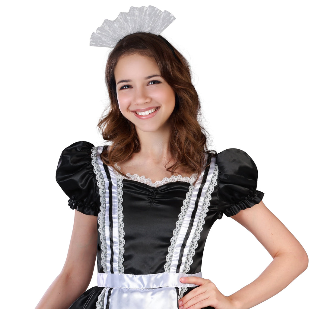 Miss Maid Halloween Costume for Adults, Women's Size L (12/14), by Way to Celebrate