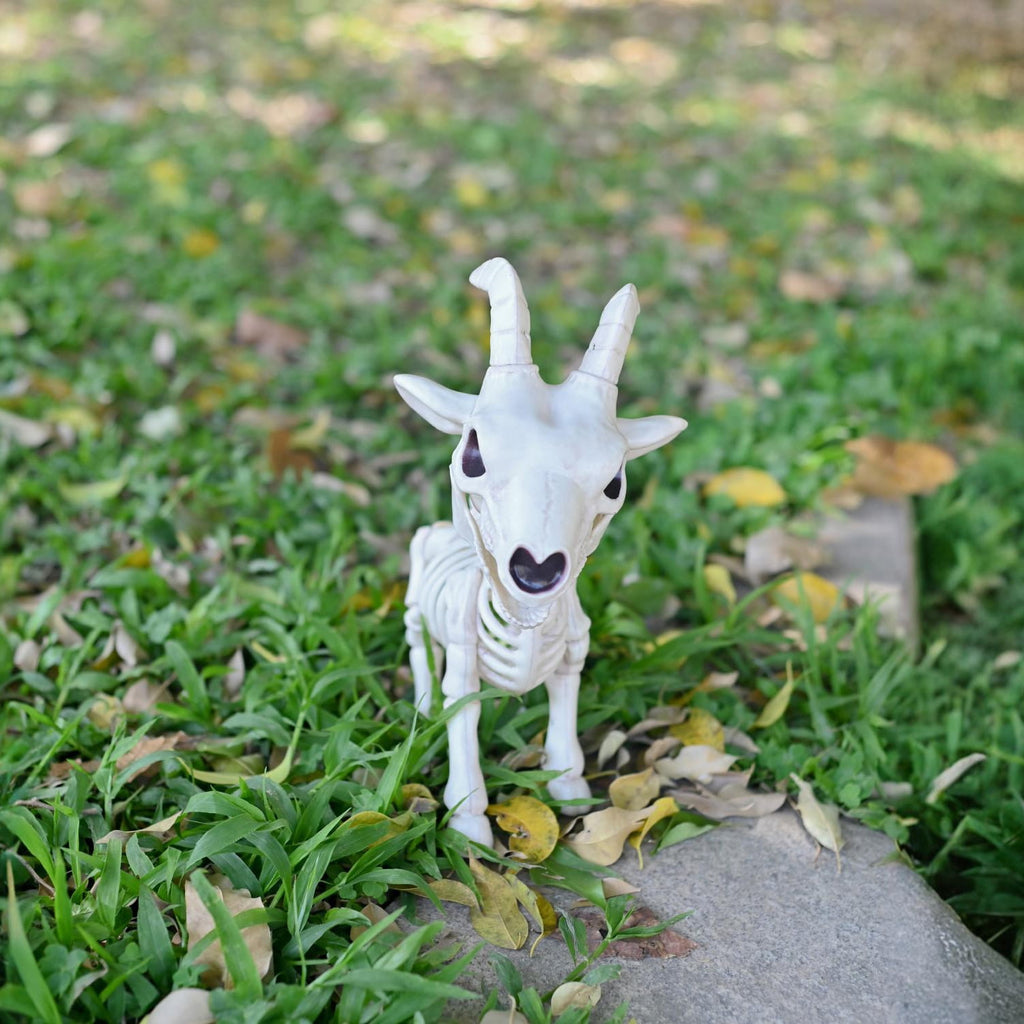 Seasons Skeleton Pygmy Goat Halloween Decoration for Crazy Bonez Skeleton Line