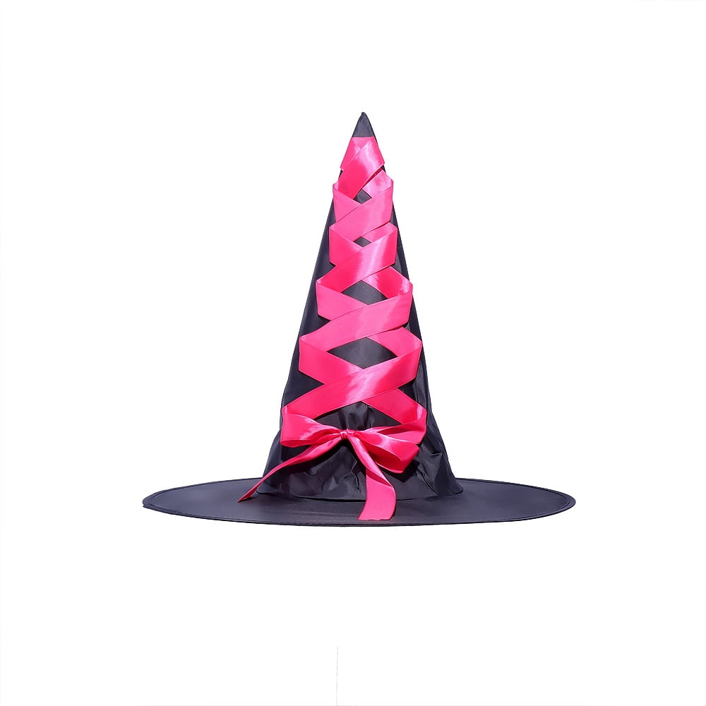 Halloween Cute Purple Witch Costume Set for Toddler Girls, Bat Outfit Dress with Witch Hat & Magic Broom